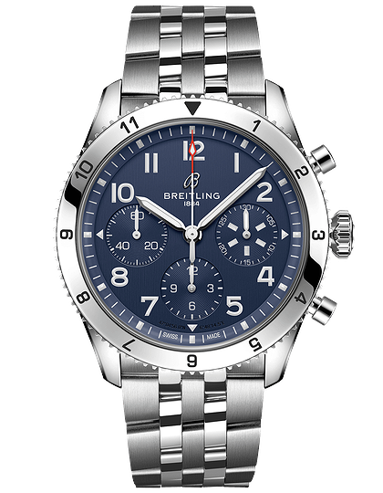 Men's watch / unisex  BREITLING, Classic AVI Chronograph Tribute to Vought F4U Corsair / 42mm, SKU: A233801A1C1A1 | dimax.lv