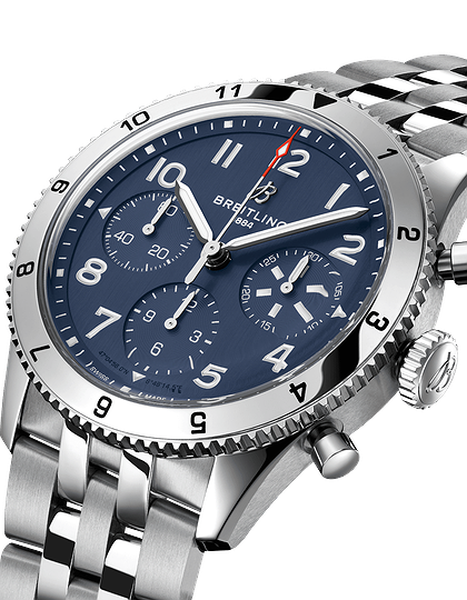 Vīriešu pulkstenis / unisex  BREITLING, Classic AVI Chronograph Tribute to Vought F4U Corsair / 42mm, SKU: A233801A1C1A1 | dimax.lv