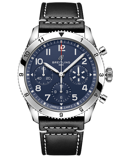 Men's watch / unisex  BREITLING, Classic AVI Chronograph Tribute to Vought F4U Corsair / 42mm, SKU: A233801A1C1X1 | dimax.lv