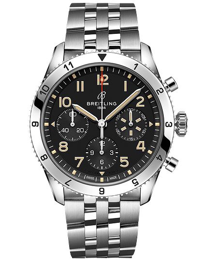 Мужские часы / унисекс  BREITLING, Classic AVI Chronograph P-51 Mustang / 42mm, SKU: A233803A1B1A1 | dimax.lv