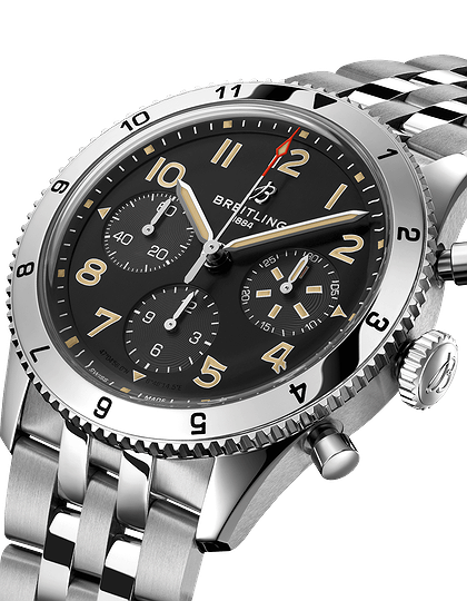 Мужские часы / унисекс  BREITLING, Classic AVI Chronograph P-51 Mustang / 42mm, SKU: A233803A1B1A1 | dimax.lv