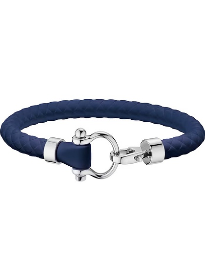  OMEGA ACCESSORIES, Aqua Blue Sailing Bracelet S, SKU: B34STA0509002 | dimax.lv