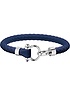  OMEGA ACCESSORIES, Aqua Blue Sailing Bracelet S, SKU: B34STA0509002 | dimax.lv