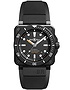 Vīriešu pulkstenis / unisex  BELL & ROSS, BR 03-92 Diver Black Matte / 42mm, SKU: BR0392-D-BL-CE/SRB | dimax.lv