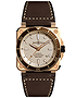 Men's watch / unisex  BELL & ROSS, BR 03-92 Diver White Bronze / 42mm, SKU: BR0392-D-WH-BR/SCA | dimax.lv