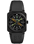 Men's watch / unisex  BELL & ROSS, BR 03-92 Radiocompass / 42mm, SKU: BR0392-RCO-CE/SRB | dimax.lv