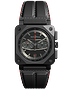 Vīriešu pulkstenis / unisex  BELL & ROSS, BR 03-94 Blacktrack / 42mm, SKU: BR0394-BTR-CE/SCA | dimax.lv