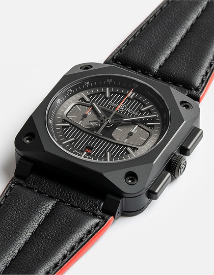 Vīriešu pulkstenis / unisex  BELL & ROSS, BR 03-94 Blacktrack / 42mm, SKU: BR0394-BTR-CE/SCA | dimax.lv