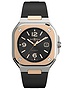 Vīriešu pulkstenis / unisex  BELL & ROSS, BR 05 Black Steel & Gold / 40mm, SKU: BR05A-BL-STPG/SRB | dimax.lv