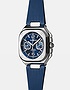 Vīriešu pulkstenis / unisex  BELL & ROSS, BR 05 Chrono Blue Steel / 42mm, SKU: BR05C-BLU-ST/SRB | dimax.lv