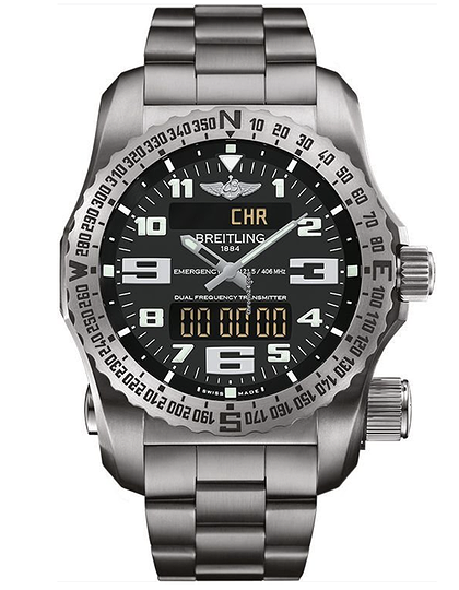 Men's watch / unisex  BREITLING, Emergency / 51mm, SKU: E76325HA/BC02/159E | dimax.lv