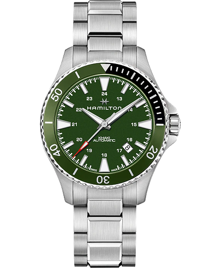 Men's watch / unisex  HAMILTON, Khaki Navy Scuba Auto / 40mm, SKU: H82375161 | dimax.lv