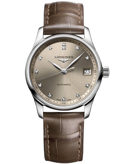 Ladies' watch  LONGINES, Master Collection / 34mm, SKU: L2.357.4.07.2 | dimax.lv