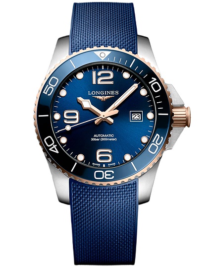 Men's watch / unisex  LONGINES, HydroСonquest / 43mm, SKU: L3.782.3.98.9 | dimax.lv