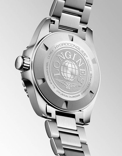 Vīriešu pulkstenis / unisex  LONGINES, HydroConquest GMT / 41mm, SKU: L3.790.4.56.6 | dimax.lv