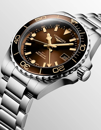 Vīriešu pulkstenis / unisex  LONGINES, HydroConquest GMT / 41mm, SKU: L3.790.4.66.6 | dimax.lv