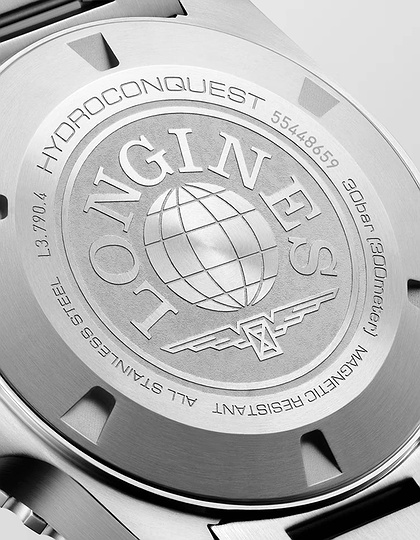 Vīriešu pulkstenis / unisex  LONGINES, HydroConquest GMT / 41mm, SKU: L3.790.4.66.6 | dimax.lv