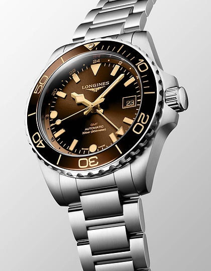 Vīriešu pulkstenis / unisex  LONGINES, HydroConquest GMT / 41mm, SKU: L3.790.4.66.6 | dimax.lv