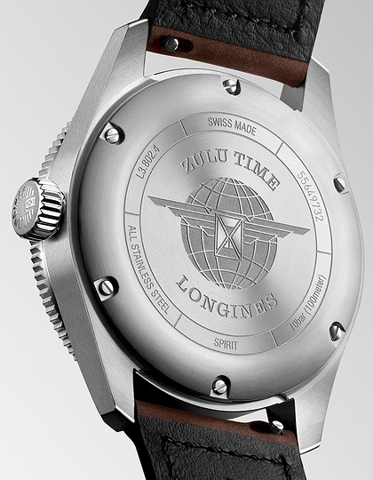 Vīriešu pulkstenis / unisex  LONGINES, Spirit Zulu Time / 39mm, SKU: L3.802.4.53.2 | dimax.lv