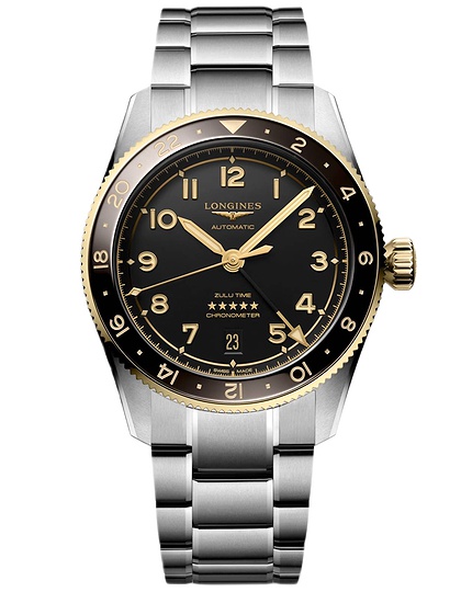 Vīriešu pulkstenis / unisex  LONGINES, Spirit Zulu Time / 39mm, SKU: L3.802.5.53.6 | dimax.lv