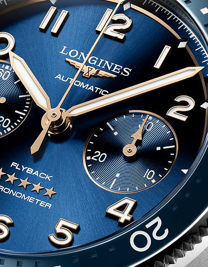 Vīriešu pulkstenis / unisex  LONGINES, Spirit Flyback / 42mm, SKU: L3.821.4.93.6 | dimax.lv