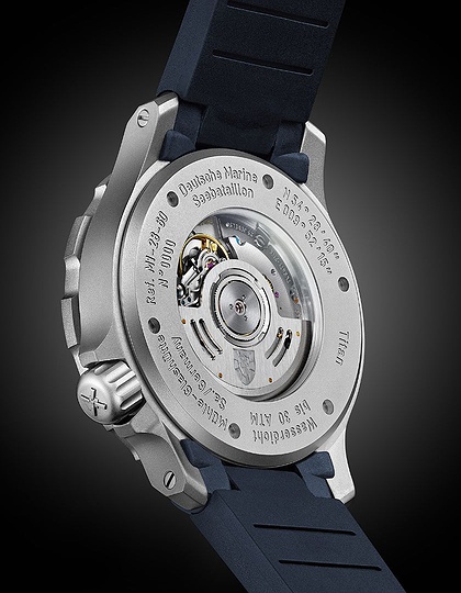 Vīriešu pulkstenis / unisex  MÜHLE-GLASHÜTTE, S.A.R. Seebataillon GMT / 45mm, SKU: M1-28-62-KB-II | dimax.lv