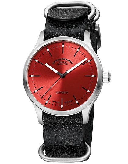 Vīriešu pulkstenis / unisex  MÜHLE-GLASHÜTTE, Panova Red / 40mm, SKU: M1-40-78-LB-VI | dimax.lv