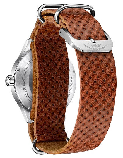 Vīriešu pulkstenis / unisex  MÜHLE-GLASHÜTTE, Panova Turquoise Blue / 40mm, SKU: M1-40-79-NB-L-I | dimax.lv
