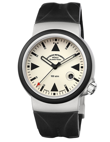 Vīriešu pulkstenis / unisex  MÜHLE-GLASHÜTTE, S.A.R. Rescue-Timer / 42 mm, SKU: M1-41-08-KB | dimax.lv