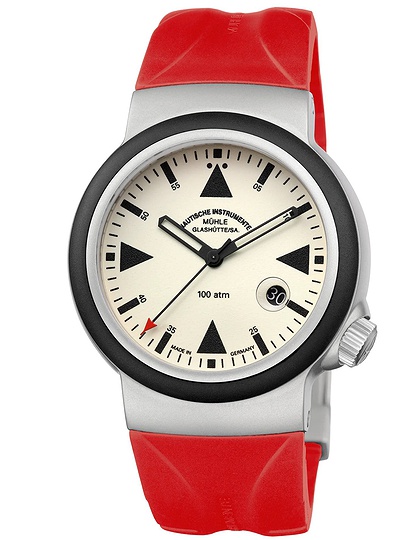 Vīriešu pulkstenis / unisex  MÜHLE-GLASHÜTTE, S.A.R. Rescue-Timer / 42 mm, SKU: M1-41-08-KB-VIII | dimax.lv