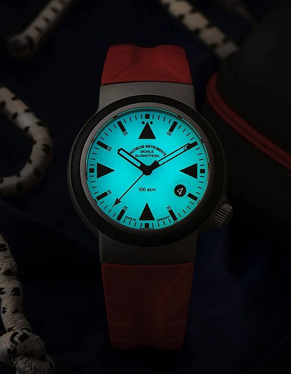 Vīriešu pulkstenis / unisex  MÜHLE-GLASHÜTTE, S.A.R. Rescue-Timer / 42 mm, SKU: M1-41-08-KB-VIII | dimax.lv