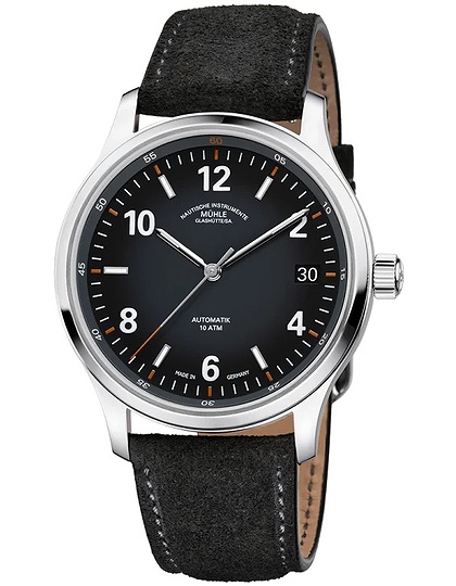 Men's watch / unisex  MÜHLE-GLASHÜTTE, Lunova Date / 42.3mm, SKU: M1-43-16-LB-V | dimax.lv
