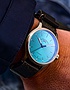 Мужские часы / унисекс  MÜHLE-GLASHÜTTE, Panova Turquoise / 40mm, SKU: M1-40-79-NB-L-III | dimax.lv