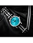 Men's watch / unisex  MÜHLE-GLASHÜTTE, Panova Turquoise / 40mm, SKU: M1-40-79-NB-IV | dimax.lv