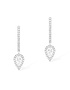 Sieviešu juvelierizstrādājumi  MESSIKA, Joy Hoop Pear-Cut Diamond 2x0.10ct White Gold Earrings, SKU: 07480-WG | dimax.lv