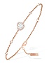 Sieviešu juvelierizstrādājumi  MESSIKA, Joy Cœur 0.15ct Diamond Pink Gold Bracelet, SKU: 12069-PG | dimax.lv