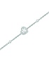 Women Jewellery  MESSIKA, Joy Cœur 0.15ct Diamond White Gold Bracelet, SKU: 12069-WG | dimax.lv