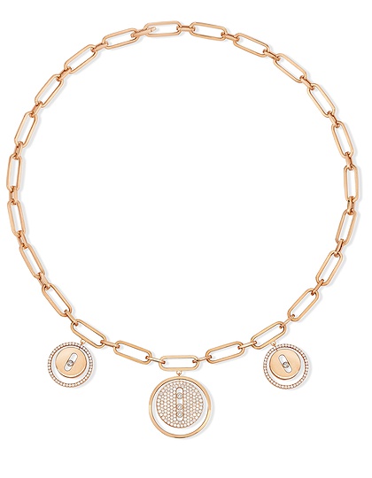 Sieviešu juvelierizstrādājumi  MESSIKA, Choker Lucky Move Charms, SKU: 11972-PG | dimax.lv