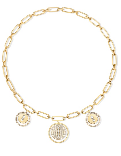 Sieviešu juvelierizstrādājumi  MESSIKA, Choker Lucky Move Charms, SKU: 11972-YG | dimax.lv