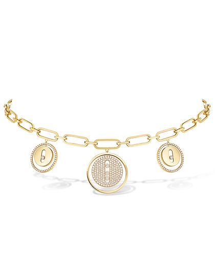 Sieviešu juvelierizstrādājumi  MESSIKA, Choker Lucky Move Charms, SKU: 11972-YG | dimax.lv