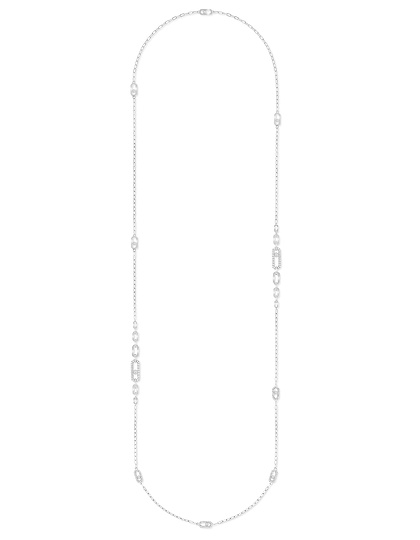 Sieviešu juvelierizstrādājumi  MESSIKA, Move Uno Long Necklace, SKU: 07170-WG | dimax.lv