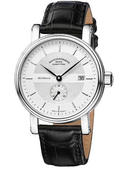 Vīriešu pulkstenis / unisex  MÜHLE-GLASHÜTTE, Teutonia II Small Second / 41 mm, SKU: M1-33-45-LB | dimax.lv