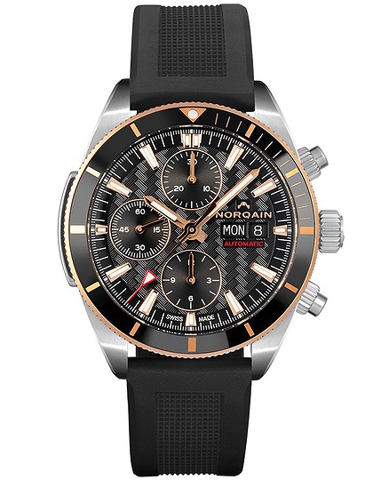 Мужские часы / унисекс  NORQAIN, Adventure Sport Chrono Day/Date/ 41mm, SKU: N1500GA1IC/B153/15BR.18S | dimax.lv