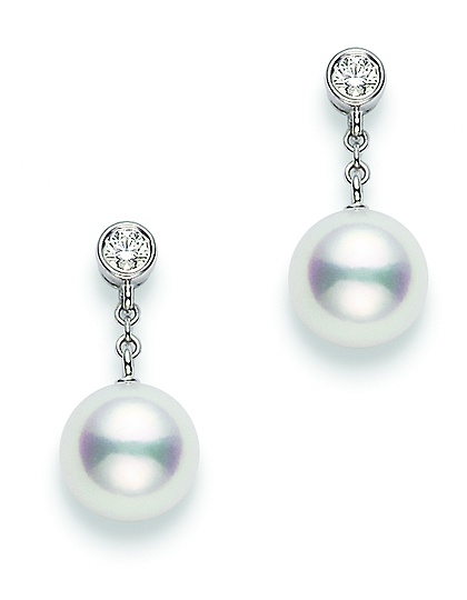 Women Jewellery  MIKIMOTO, Akoya Pearl, SKU: PEH5374DW | dimax.lv