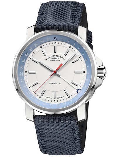 Men's watch / unisex  MÜHLE-GLASHÜTTE, 29ER Pointer Date / 42.4 mm, SKU: M1-25-32-CB | dimax.lv