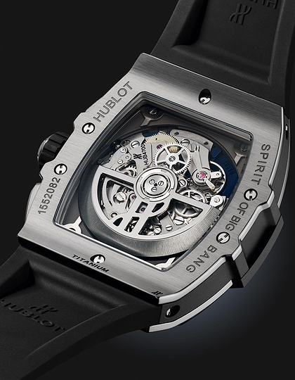 Мужские часы / унисекс  HUBLOT, Spirit Of Big Bang Titanium Blue Ceramic / 42mm, SKU: 642.NL.7170.RX | dimax.lv