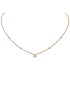 Women Jewellery  MESSIKA, Joy XS Diamond Pink Gold Necklace, SKU: 05370-PG | dimax.lv