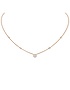 Женские ювелирные изделия  MESSIKA, Joy XS Diamond Pink Gold Necklace, SKU: 05370-PG | dimax.lv