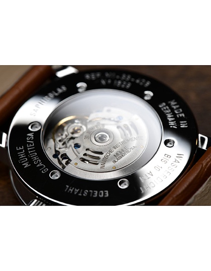 Men's watch / unisex  MÜHLE-GLASHÜTTE, Teutonia II Small Second / 41 mm, SKU: M1-33-42-MB | dimax.lv
