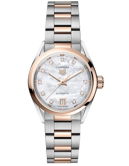 Ladies' watch  TAG HEUER, Carrera Date / 29mm, SKU: WBN2450.BD0569 | dimax.lv